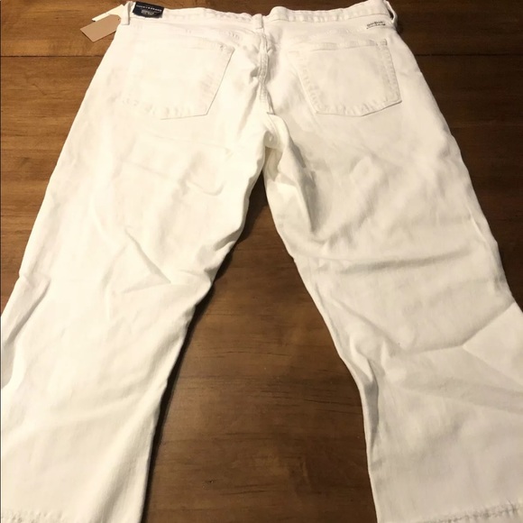 Lucky Brand Mini Boot Crop White Size 14 (32) - Picture 2 of 4